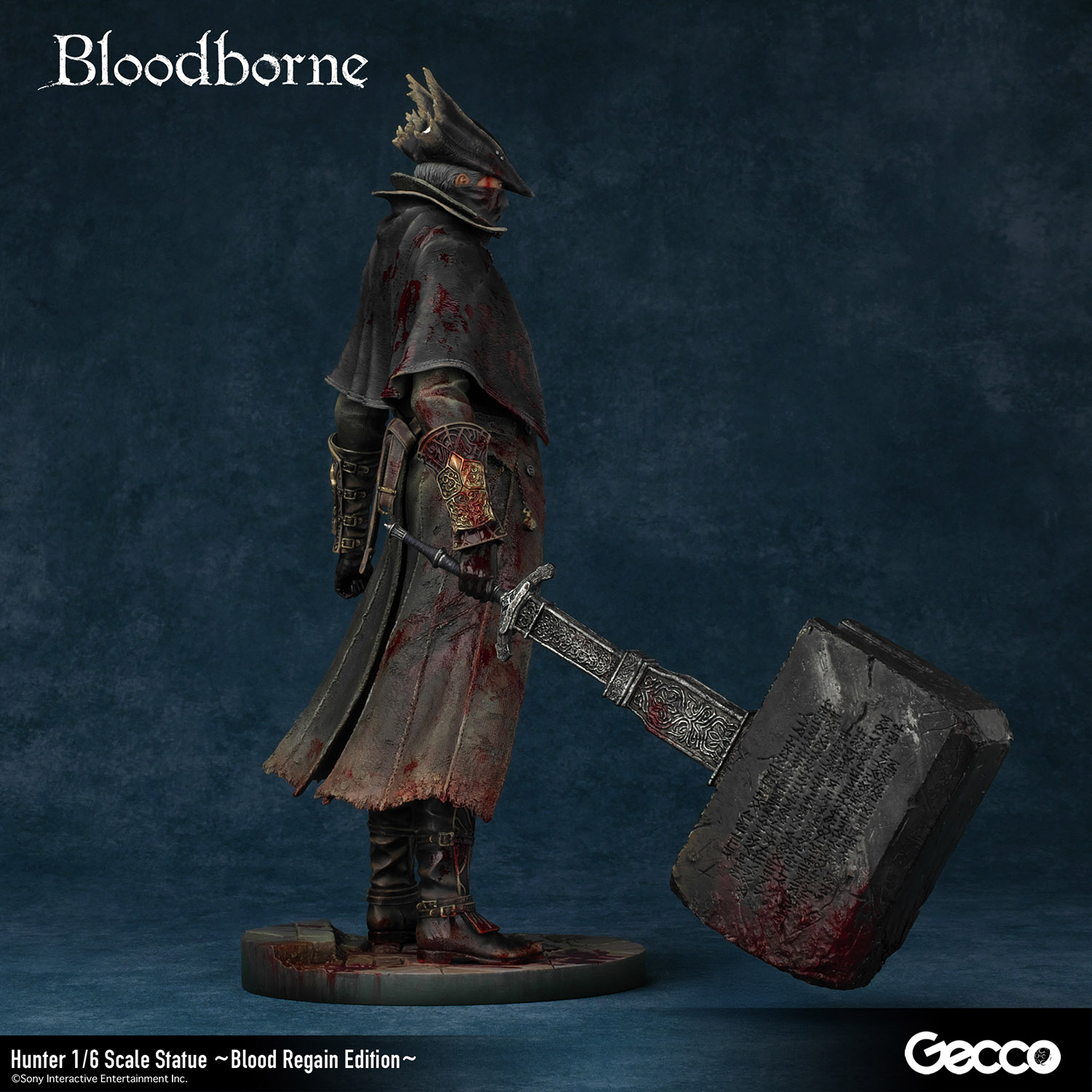 Bloodborne Hunter 1/6 Scale Statue ~Blood Regain Edition~